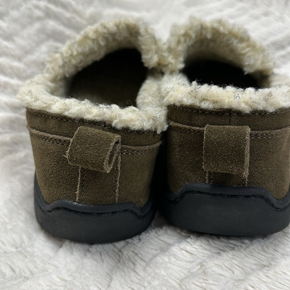 Appalachian Trail Brown Suede Clog Fur Lined House/ Outside, Size 8M NWOT - Picture 3 of 6